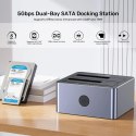 UNITEK UNITEK STACJA KLONUJĄCA DYSKI 2X SATA 2,5"/3,5" USB 5GBPS