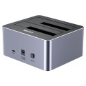 UNITEK UNITEK STACJA KLONUJĄCA DYSKI 2 X SATA 2,5"/3,5" USB-C 10GBPS