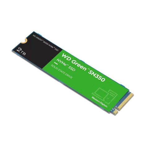 WD Dysk SSD WD Green SN350 WDS200T3G0C (2TB ; M.2 ; PCIe NVMe 3.0 x4) WD Dysk SSD WD Green SN350 WDS200T3G0C (2TB ; M.2 ; PCIe NVMe 3.0 x4)