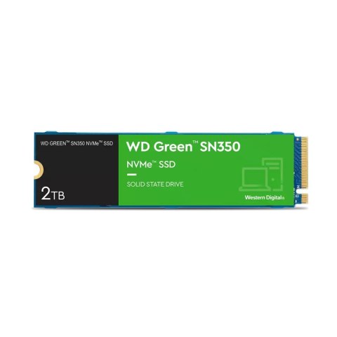 WD Dysk SSD WD Green SN350 WDS200T3G0C (2TB ; M.2 ; PCIe NVMe 3.0 x4) WD Dysk SSD WD Green SN350 WDS200T3G0C (2TB ; M.2 ; PCIe NVMe 3.0 x4)