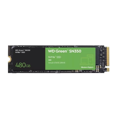 WD Dysk SSD WD Green SN350 WDS480G2G0C (480GB ; M.2 ; PCIe NVMe 3.0 x4)