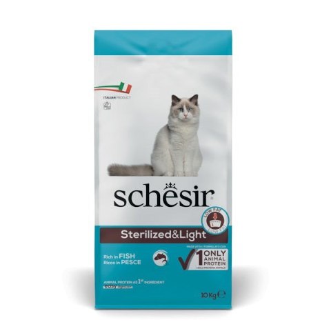 Agras Pet Foods SCHESIR Sterilized Bogata w rybę 10kg Agras Pet Foods SCHESIR Sterilized Bogata w rybę 10kg