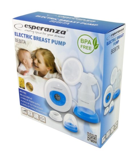 Esperanza Laktator elektryczny Esperanza BEBITA ECM001B (150 ml) Esperanza Laktator elektryczny Esperanza BEBITA ECM001B (150 ml)