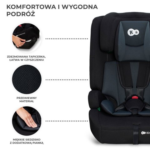 KinderKraft Kinderkraft fotelik COMFORT UP i-Size 9-36kg Czarny KinderKraft Kinderkraft fotelik COMFORT UP i-Size 9-36kg Czarny
