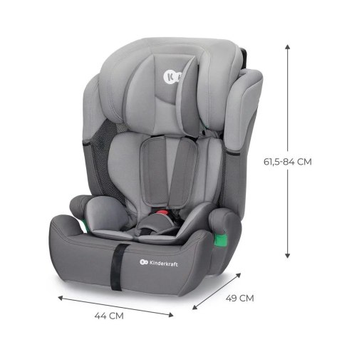 KinderKraft Kinderkraft fotelik COMFORT UP i-Size 9-36kg Szary KinderKraft Kinderkraft fotelik COMFORT UP i-Size 9-36kg Szary