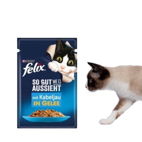 PURINA NESTLE PURINA Felix MIX Smaków - mokra karma dla kota - 120x85 g PURINA NESTLE PURINA Felix MIX Smaków - mokra karma dla kota - 120x85 g
