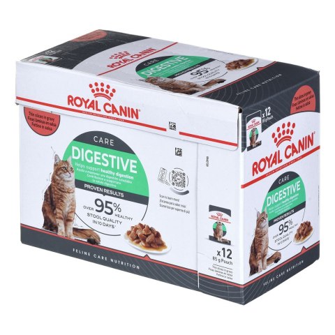 Royal Canin ROYAL CANIN FHN Digest Sensitive w sosie - mokra karma dla kota dorosłego - 12x85g Royal Canin ROYAL CANIN FHN Digest Sensitive w sosie - mokra karma dla kota dorosłego - 12x85g