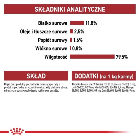 Royal Canin ROYAL CANIN FHN Instinctive w sosie - mokra karma dorosłych kotów - 12x 85 g Royal Canin ROYAL CANIN FHN Instinctive w sosie - mokra karma dorosłych kotów - 12x 85 g