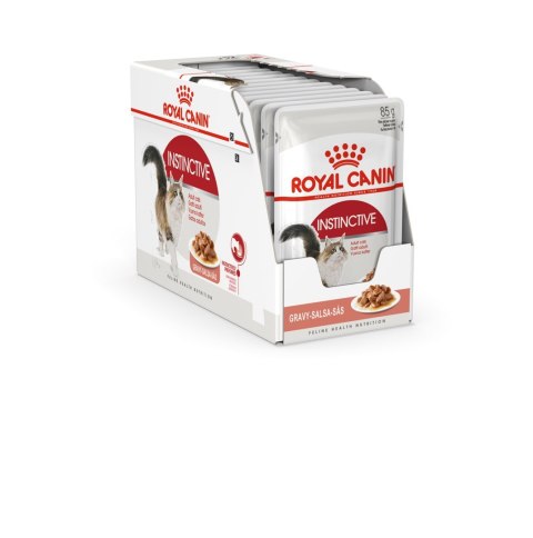 Royal Canin ROYAL CANIN FHN Instinctive w sosie - mokra karma dorosłych kotów - 12x 85 g Royal Canin ROYAL CANIN FHN Instinctive w sosie - mokra karma dorosłych kotów - 12x 85 g
