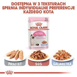 Royal Canin ROYAL CANIN FHN Kitten Instinctive in Jelly - mokra karma dla kociąt - 12x85g Royal Canin ROYAL CANIN FHN Kitten Instinctive in Jelly - mokra karma dla kociąt - 12x85g