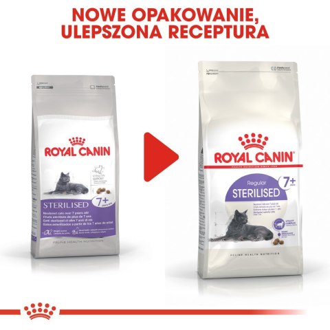Royal Canin ROYAL CANIN FHN Sterilised 7+ - sucha karma dla kota dorosłego - 10 kg Royal Canin ROYAL CANIN FHN Sterilised 7+ - sucha karma dla kota dorosłego - 10 kg