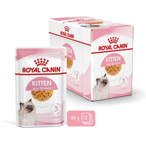 Royal Canin Royal Canin FHN Kitten Instinctive w galaretce - mokra karma dla kociąt - 12x85g Royal Canin Royal Canin FHN Kitten Instinctive w galaretce - mokra karma dla kociąt - 12x85g