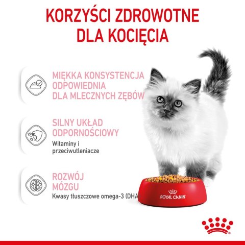 Royal Canin Royal Canin FHN Kitten Instinctive w galaretce - mokra karma dla kociąt - 12x85g Royal Canin Royal Canin FHN Kitten Instinctive w galaretce - mokra karma dla kociąt - 12x85g
