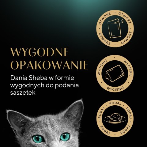Sheba SHEBA Delicacy drobiowe smaki w galarecie- Drób - Mokra karma dla kota - 40x85g Sheba SHEBA Delicacy drobiowe smaki w galarecie- Drób - Mokra karma dla kota - 40x85g