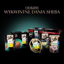 Sheba SHEBA Nature's Collection drobiowe smaki w galarecie- Drób - Adult- Mokra karma dla kota- 40x85