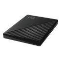 WD Dysk zewnętrzny HDD WD My Passport (2TB; 2.5"; USB 3.2 Gen 1; Czarny; WDBYVG0020BBK-WESN)