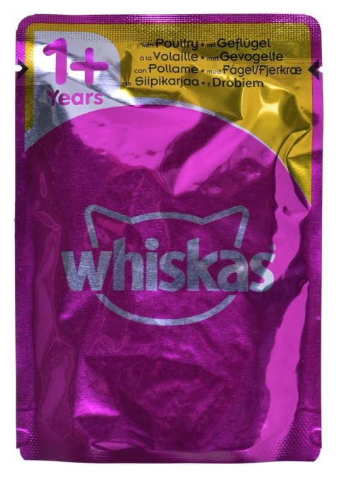 Whiskas WHISKAS Pure Delight Drobiowe Frykasy w galaretce - mokra karma dla kota - 40 x 85g Whiskas WHISKAS Pure Delight Drobiowe Frykasy w galaretce - mokra karma dla kota - 40 x 85g