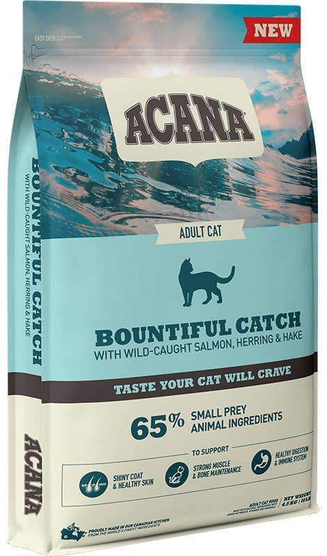 ACANA ACANA Bountiful Catch - sucha karma dla kotów - 4,5kg ACANA ACANA Bountiful Catch - sucha karma dla kotów - 4,5kg