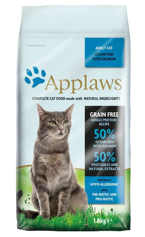 Applaws APPLAWS CAT Ryby oceaniczne i łosoś - sucha karma dla kota - 6kg (WYPRZEDAŻ) Applaws APPLAWS CAT Ryby oceaniczne i łosoś - sucha karma dla kota - 6kg (WYPRZEDAŻ)