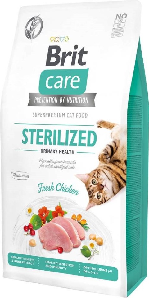 Brit BRIT CARE Cat Grain-Free Sterilised Urinary Health - karma dla kotów wysterylizowanych - 7 kg Brit BRIT CARE Cat Grain-Free Sterilised Urinary Health - karma dla kotów wysterylizowanych - 7 kg