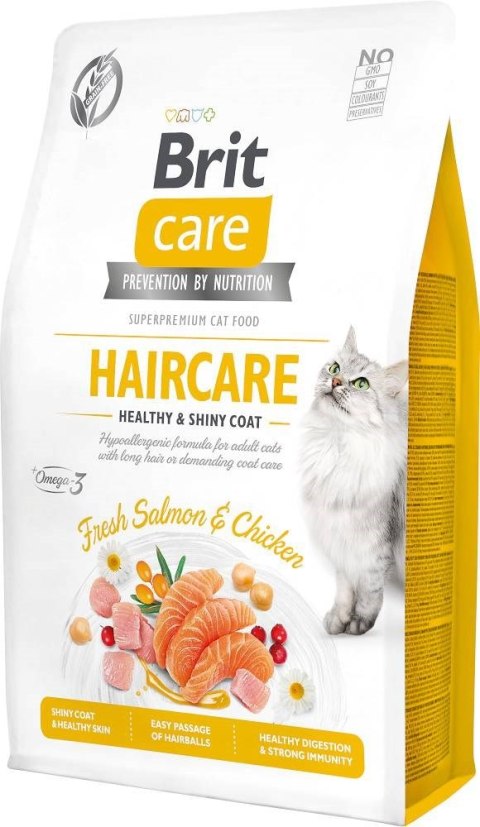 Brit BRIT Care Cat Grain-Free Haircare - sucha karma dla kota - 2 kg Brit BRIT Care Cat Grain-Free Haircare - sucha karma dla kota - 2 kg