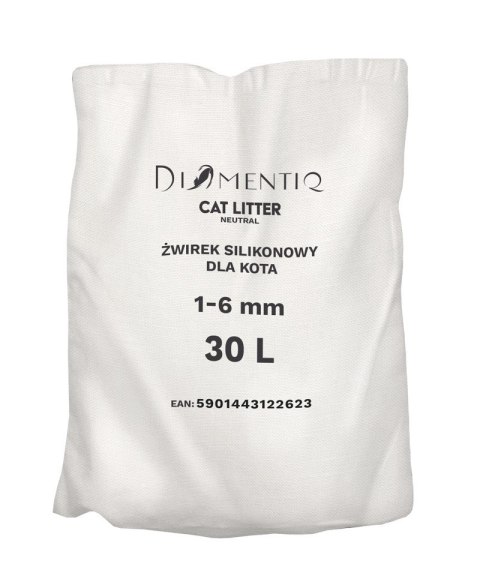 DIAMENTIQ DIAMENTIQ Neutral - żwirek neutralny - 30 l DIAMENTIQ DIAMENTIQ Neutral - żwirek neutralny - 30 l
