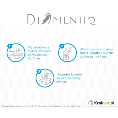 DIAMENTIQ DIAMENTIQ Neutral - żwirek neutralny - 30 l DIAMENTIQ DIAMENTIQ Neutral - żwirek neutralny - 30 l