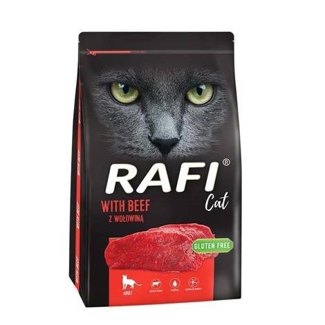 DOLINA NOTECI DOLINA NOTECI Rafi Cat z wołowiną - sucha karma dla kota - 7 kg DOLINA NOTECI DOLINA NOTECI Rafi Cat z wołowiną - sucha karma dla kota - 7 kg