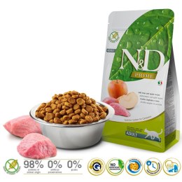 Farmina FARMINA N&D Prime Boar & Apple Adult - sucha karma dla kota - 5kg