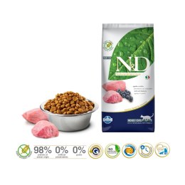 Farmina FARMINA N&D Prime Jagnięcina i Borówka - sucha karma dla kota - 5 kg