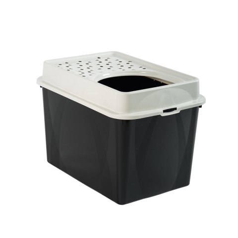Rotho Rotho Toaleta BERTY Top Entry Eco black kot Rotho Rotho Toaleta BERTY Top Entry Eco black kot