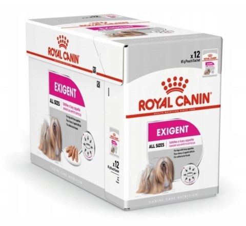 Royal Canin ROYAL CANIN CCN EXIGENT LOAF - mokra karma dla psa dorosłego - 12x85g Royal Canin ROYAL CANIN CCN EXIGENT LOAF - mokra karma dla psa dorosłego - 12x85g