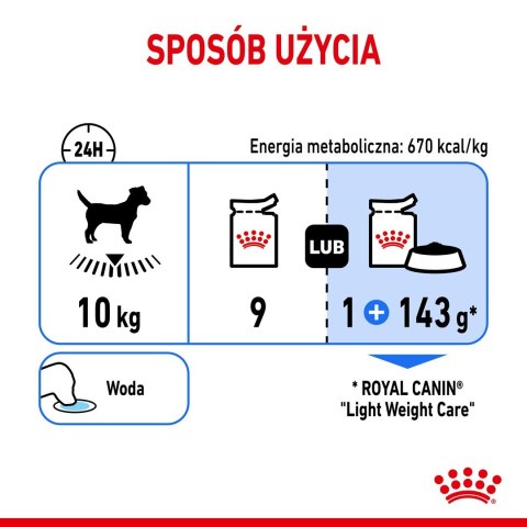 Royal Canin ROYAL CANIN CCN LIGHT WEIGHT CARE LOAF - mokra karma dla psa dorosłego - 12x85g Royal Canin ROYAL CANIN CCN LIGHT WEIGHT CARE LOAF - mokra karma dla psa dorosłego - 12x85g
