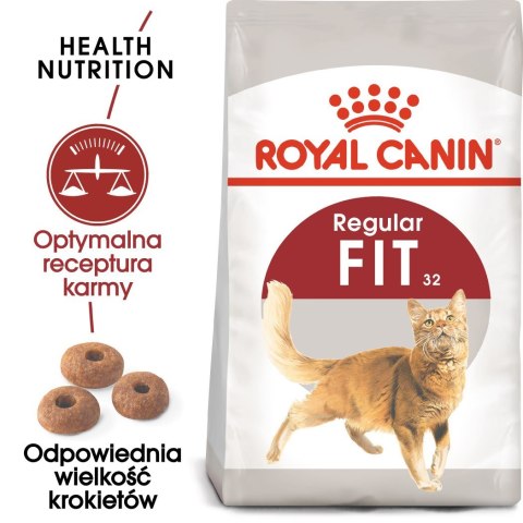 Royal Canin ROYAL CANIN FHN Regular Fit 32 - sucha karma dla kota dorosłego - 2 kg Royal Canin ROYAL CANIN FHN Regular Fit 32 - sucha karma dla kota dorosłego - 2 kg