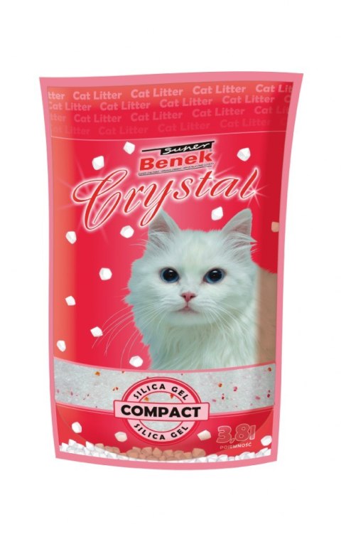 Super Benek CERTECH Super Benek Crystal Compact Naturalny - żwirek dla kota niezbrylający 13kg Super Benek CERTECH Super Benek Crystal Compact Naturalny - żwirek dla kota niezbrylający 13kg