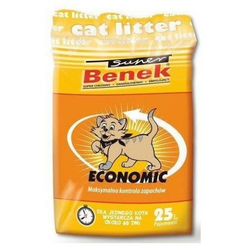 Super Benek Certech Super Benek Economic - żwirek dla kota zbrylający 25 l Super Benek Certech Super Benek Economic - żwirek dla kota zbrylający 25 l