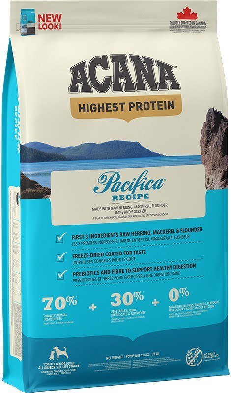ACANA ACANA Highest Protein Pacifica Dog - sucha karma dla psa - 11,4 kg ACANA ACANA Highest Protein Pacifica Dog - sucha karma dla psa - 11,4 kg