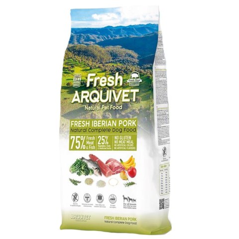 ARQUIVET ARQUIVET FRESH Półwilgotna karma dla psa wieprzowina iberyjska i ryba oceaniczna 10 kg ARQUIVET ARQUIVET FRESH Półwilgotna karma dla psa wieprzowina iberyjska i ryba oceaniczna 10 kg