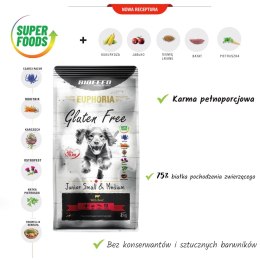 BIOFEED BIOFEED Euphoria G-F SMALL&MID wołowina 12kg