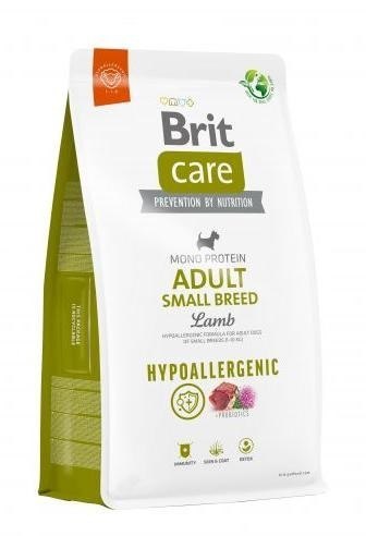 Brit BRIT Care Mono Protein Hypoallergenic Adult Małe rasy Jagnięcina z ryżem - sucha karma dla psa - 3 kg Brit BRIT Care Mono Protein Hypoallergenic Adult Małe rasy Jagnięcina z ryżem - sucha karma dla psa - 3 kg
