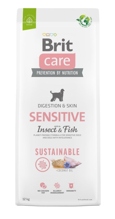 Brit Brit Care Sustainable Sensitive Insect & Fish - sucha karma dla psa - 12 kg Brit Brit Care Sustainable Sensitive Insect & Fish - sucha karma dla psa - 12 kg