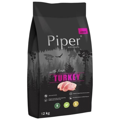 DOLINA NOTECI DOLINA NOTECI Piper Junior z indykiem - sucha karma dla psa - 12 kg DOLINA NOTECI DOLINA NOTECI Piper Junior z indykiem - sucha karma dla psa - 12 kg
