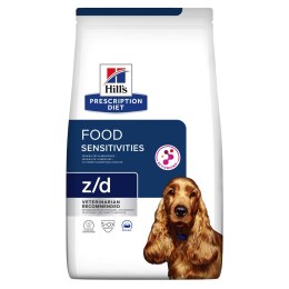 Hill's HILL'S Prescription Diet Food Sensitivities z/d Canine - sucha karma dla psa z alergią i nadwrażliwością pokarmową - 3 kg