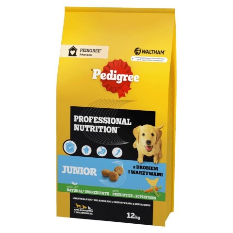 Pedigree PEDIGREE Professional Nutrition junior drób - sucha karma dla psa - 12kg Pedigree PEDIGREE Professional Nutrition junior drób - sucha karma dla psa - 12kg