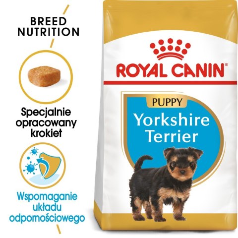 Royal Canin ROYAL CANIN BHN Yorkshire Puppy - sucha karma dla szczeniąt - 1,5 kg Royal Canin ROYAL CANIN BHN Yorkshire Puppy - sucha karma dla szczeniąt - 1,5 kg