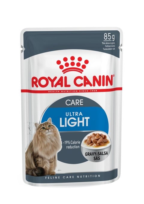Royal Canin ROYAL CANIN Ultra Light in gravy - saszetka 12x85g Royal Canin ROYAL CANIN Ultra Light in gravy - saszetka 12x85g