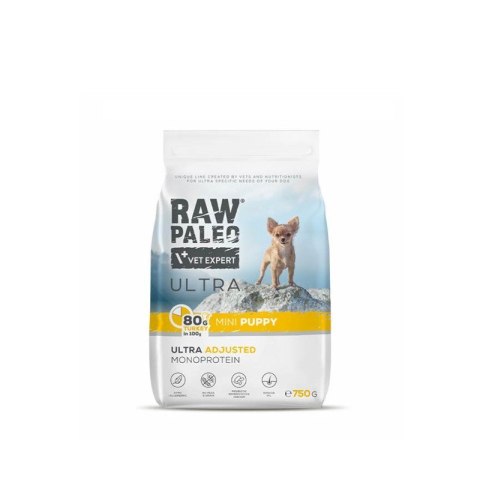 VetExpert VetExpert Raw Paleo Ultra Indyk Mini Puppy 750g VetExpert VetExpert Raw Paleo Ultra Indyk Mini Puppy 750g