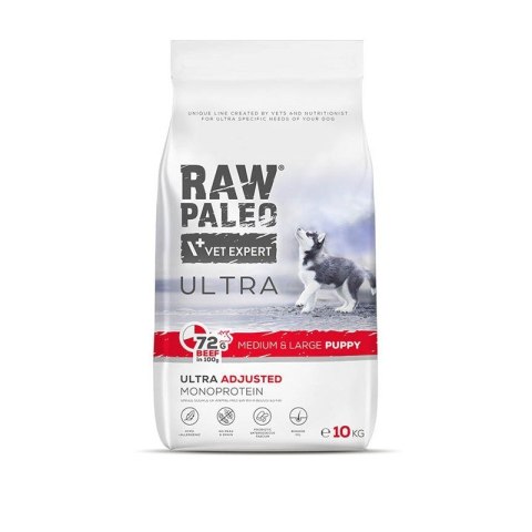 VetExpert VetExpert Raw Paleo Ultra Wołowina Medium&Large Puppy 10kg VetExpert VetExpert Raw Paleo Ultra Wołowina Medium&Large Puppy 10kg