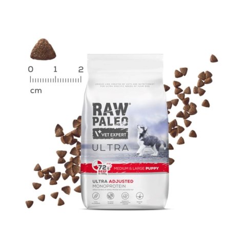 VetExpert VetExpert Raw Paleo Ultra Wołowina Medium&Large Puppy 10kg VetExpert VetExpert Raw Paleo Ultra Wołowina Medium&Large Puppy 10kg