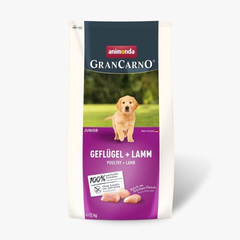 Animonda ANIMONDA Gran Carno Junior Poultry + Lamb 12kg Animonda ANIMONDA Gran Carno Junior Poultry + Lamb 12kg